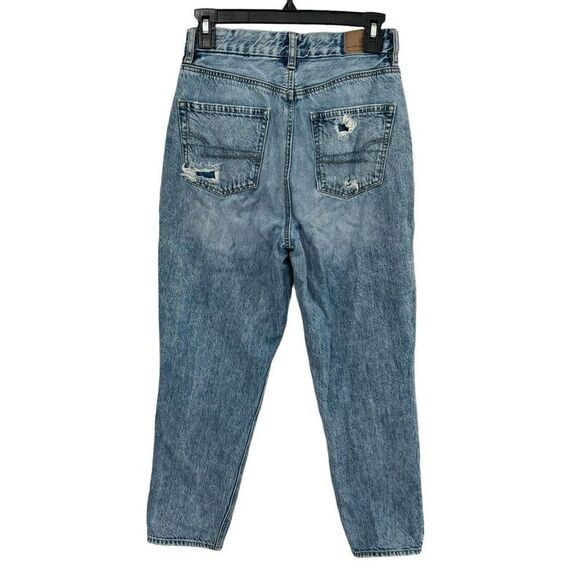 American Eagle Outfitters Curvy Mom Jean Blue Denim Women’s Size 2R - Picture 3 of 7